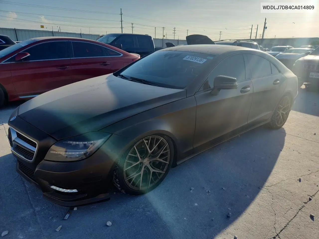 2012 Mercedes-Benz Cls 550 VIN: WDDLJ7DB4CA014809 Lot: 57029136