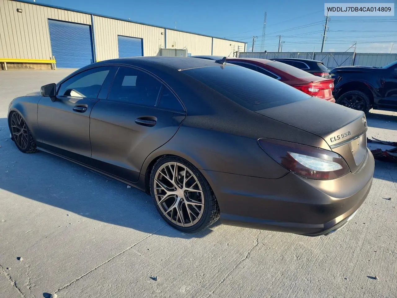 2012 Mercedes-Benz Cls 550 VIN: WDDLJ7DB4CA014809 Lot: 57029136