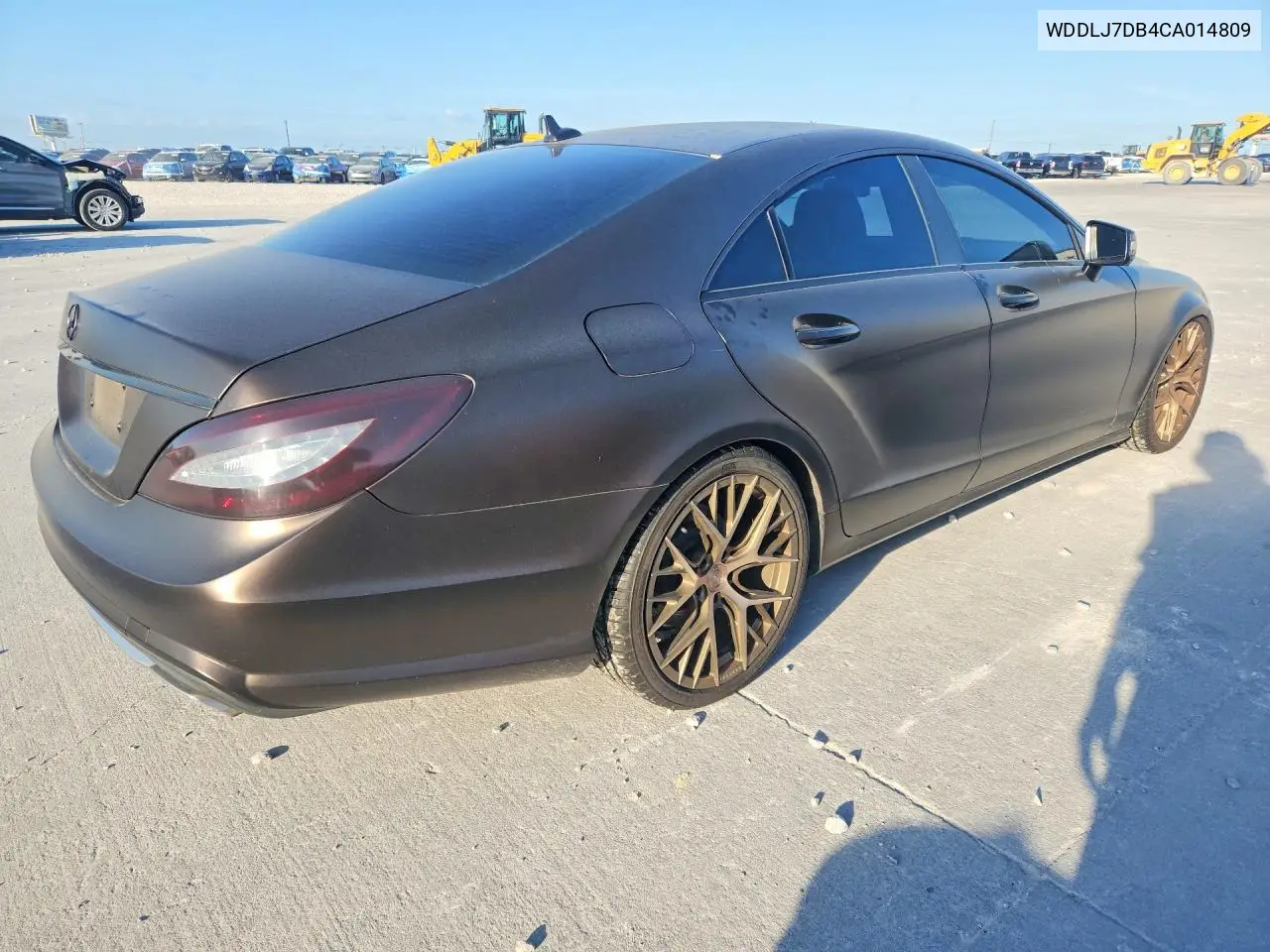 2012 Mercedes-Benz Cls 550 VIN: WDDLJ7DB4CA014809 Lot: 57029136