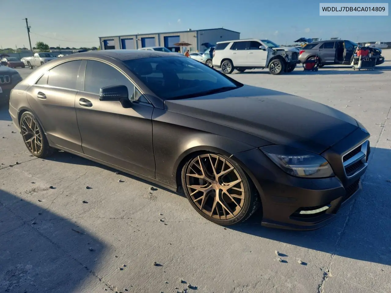 2012 Mercedes-Benz Cls 550 VIN: WDDLJ7DB4CA014809 Lot: 57029136