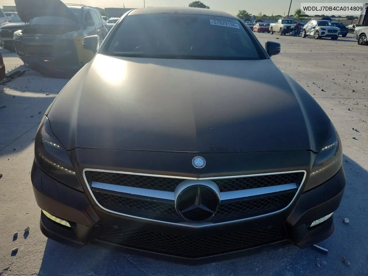 2012 Mercedes-Benz Cls 550 VIN: WDDLJ7DB4CA014809 Lot: 57029136
