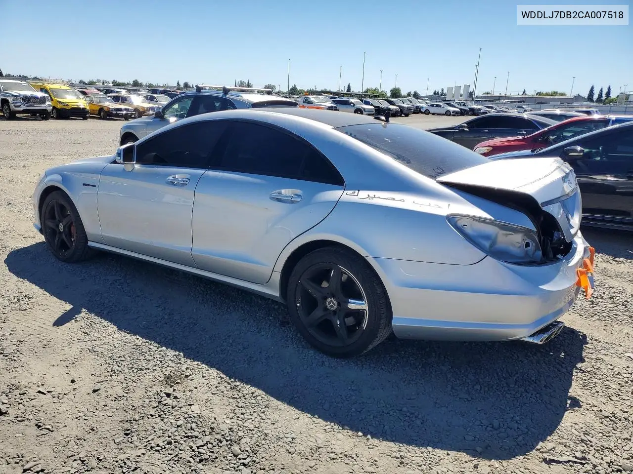2012 Mercedes-Benz Cls 550 VIN: WDDLJ7DB2CA007518 Lot: 57348306