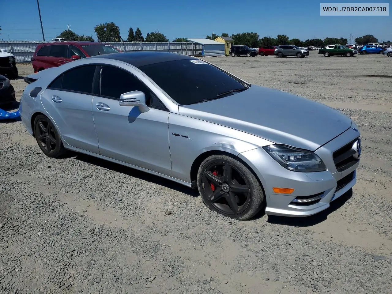 2012 Mercedes-Benz Cls 550 VIN: WDDLJ7DB2CA007518 Lot: 57348306