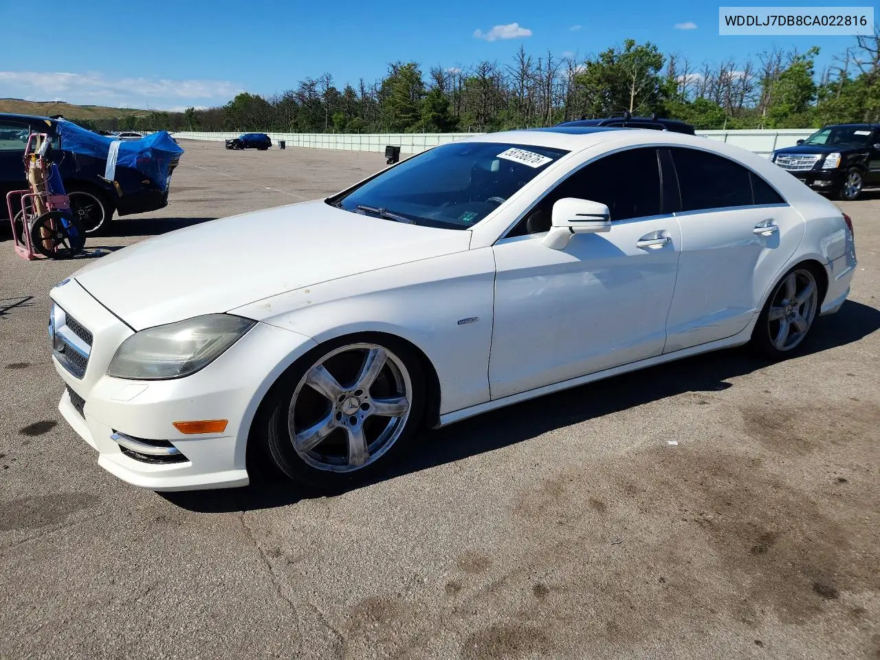2012 Mercedes-Benz Cls 550 VIN: WDDLJ7DB8CA022816 Lot: 58158676