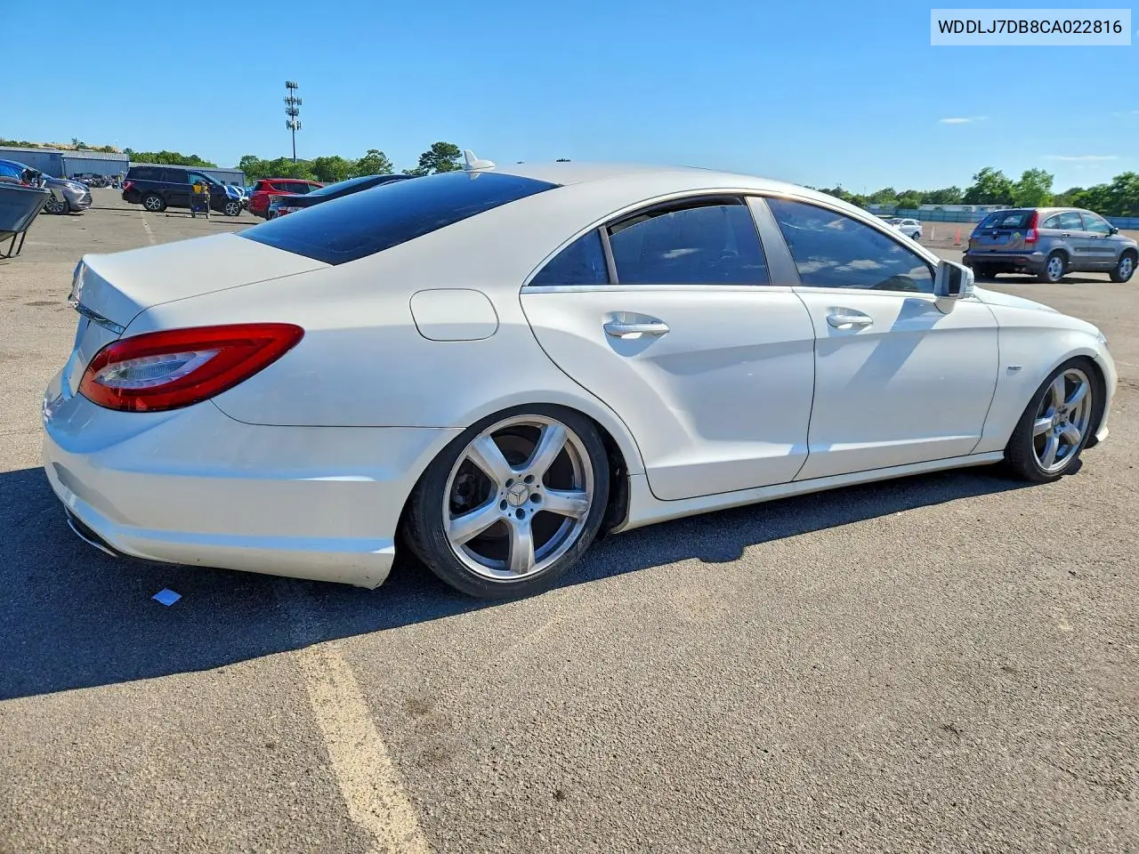2012 Mercedes-Benz Cls 550 VIN: WDDLJ7DB8CA022816 Lot: 58158676