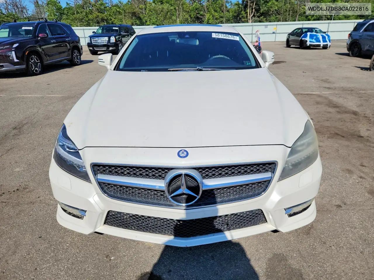 2012 Mercedes-Benz Cls 550 VIN: WDDLJ7DB8CA022816 Lot: 58158676