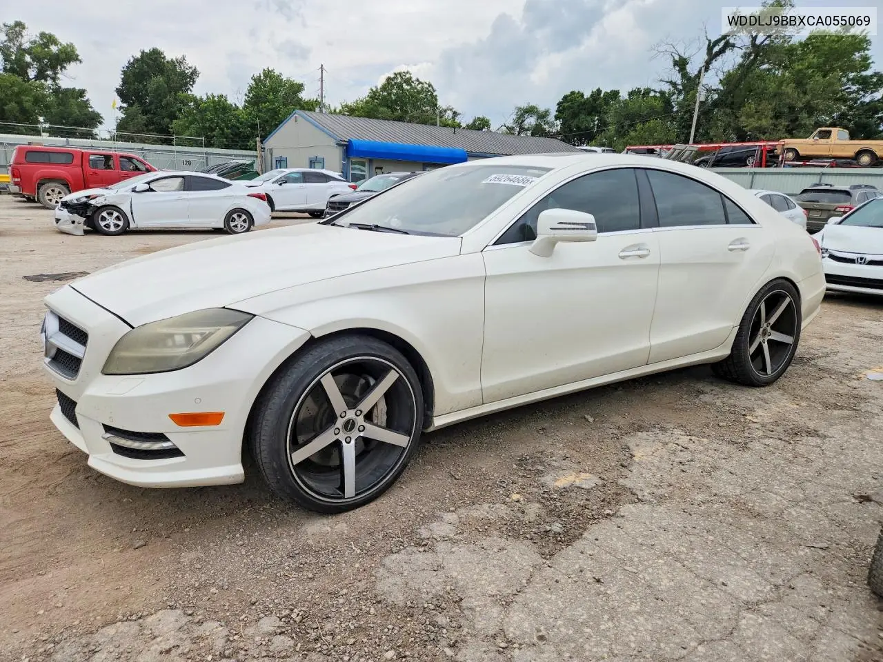 2012 Mercedes-Benz Cls 550 4Matic VIN: WDDLJ9BBXCA055069 Lot: 59264686