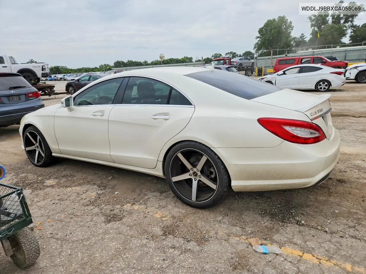 2012 Mercedes-Benz Cls 550 4Matic VIN: WDDLJ9BBXCA055069 Lot: 59264686