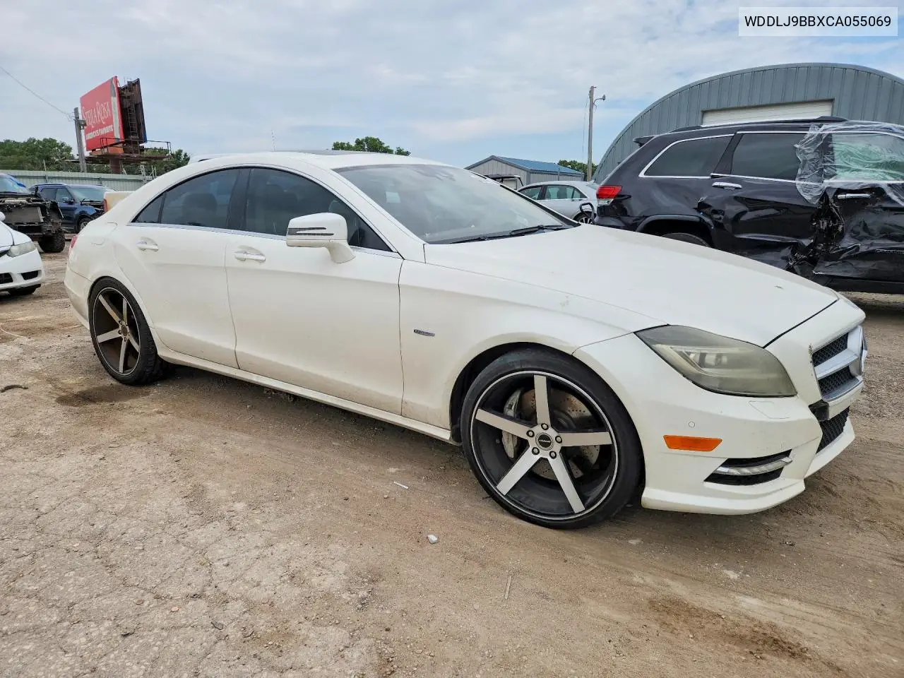 2012 Mercedes-Benz Cls 550 4Matic VIN: WDDLJ9BBXCA055069 Lot: 59264686