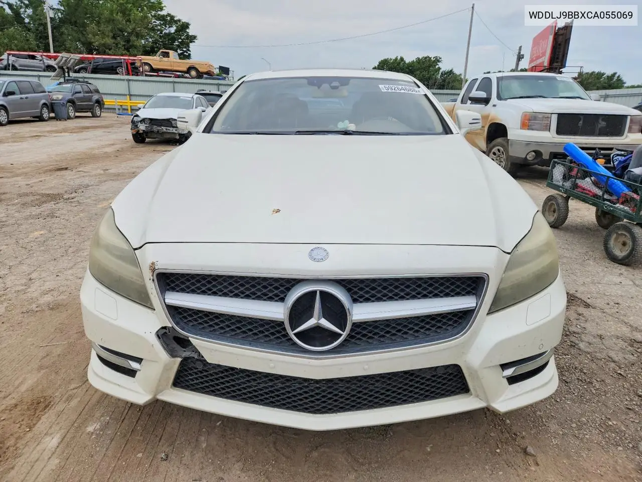 2012 Mercedes-Benz Cls 550 4Matic VIN: WDDLJ9BBXCA055069 Lot: 59264686