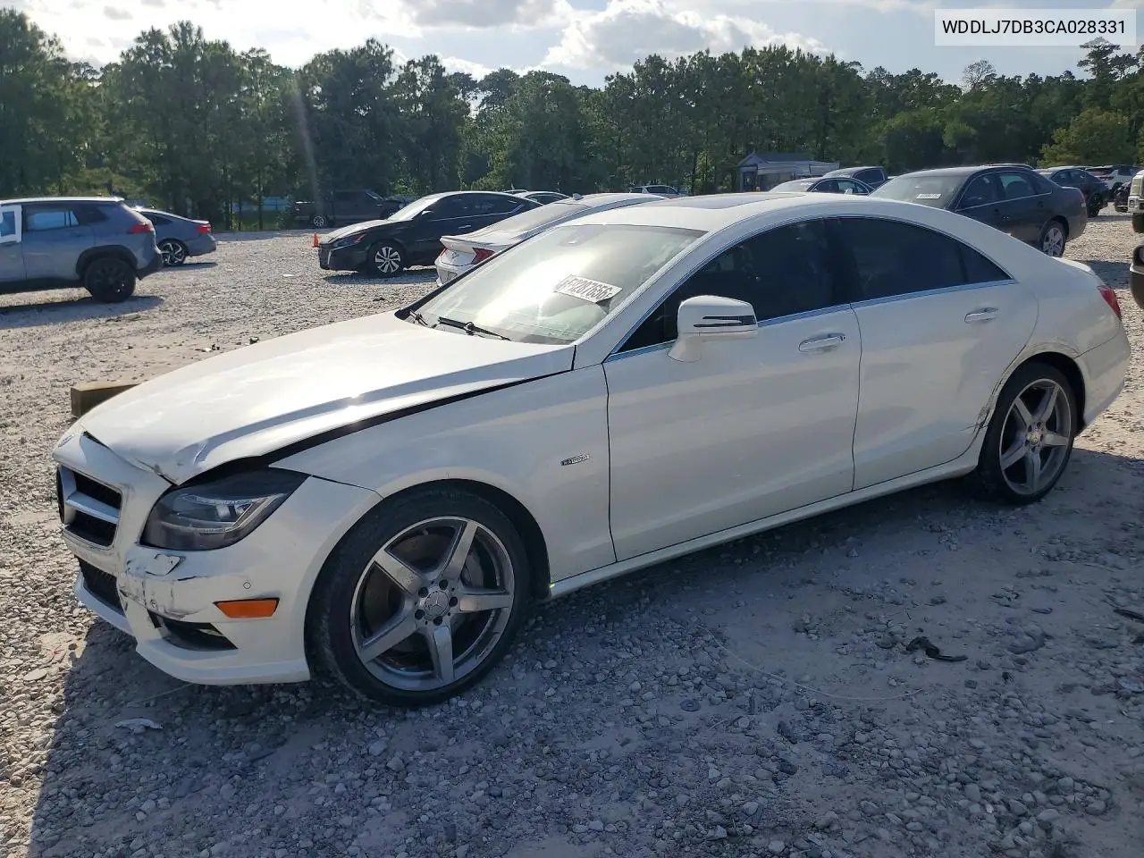 2012 Mercedes-Benz Cls 550 VIN: WDDLJ7DB3CA028331 Lot: 59287656