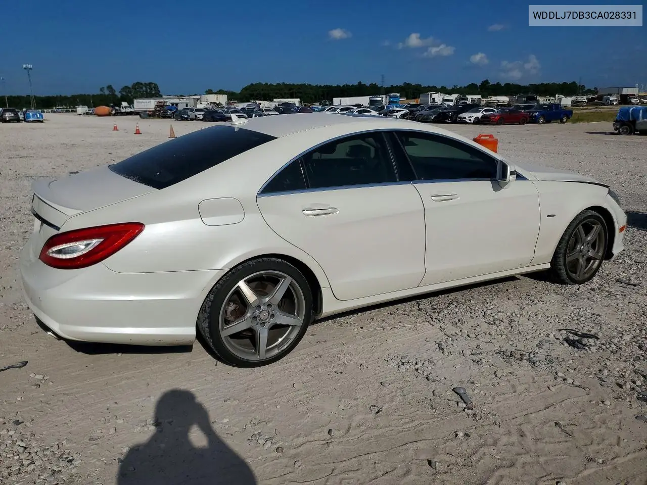 2012 Mercedes-Benz Cls 550 VIN: WDDLJ7DB3CA028331 Lot: 59287656
