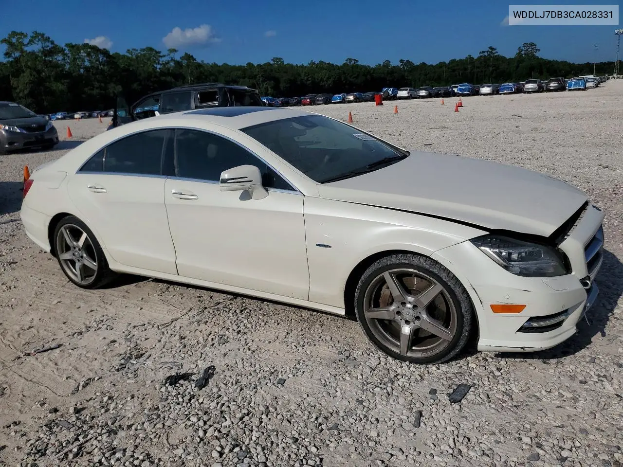 2012 Mercedes-Benz Cls 550 VIN: WDDLJ7DB3CA028331 Lot: 59287656