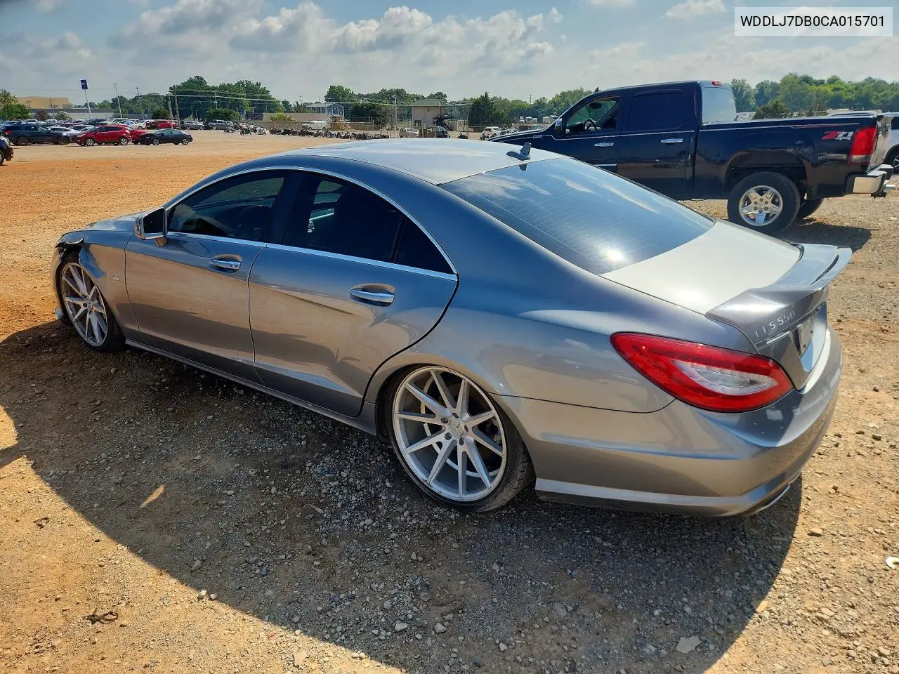 2012 Mercedes-Benz Cls 550 VIN: WDDLJ7DB0CA015701 Lot: 60044376