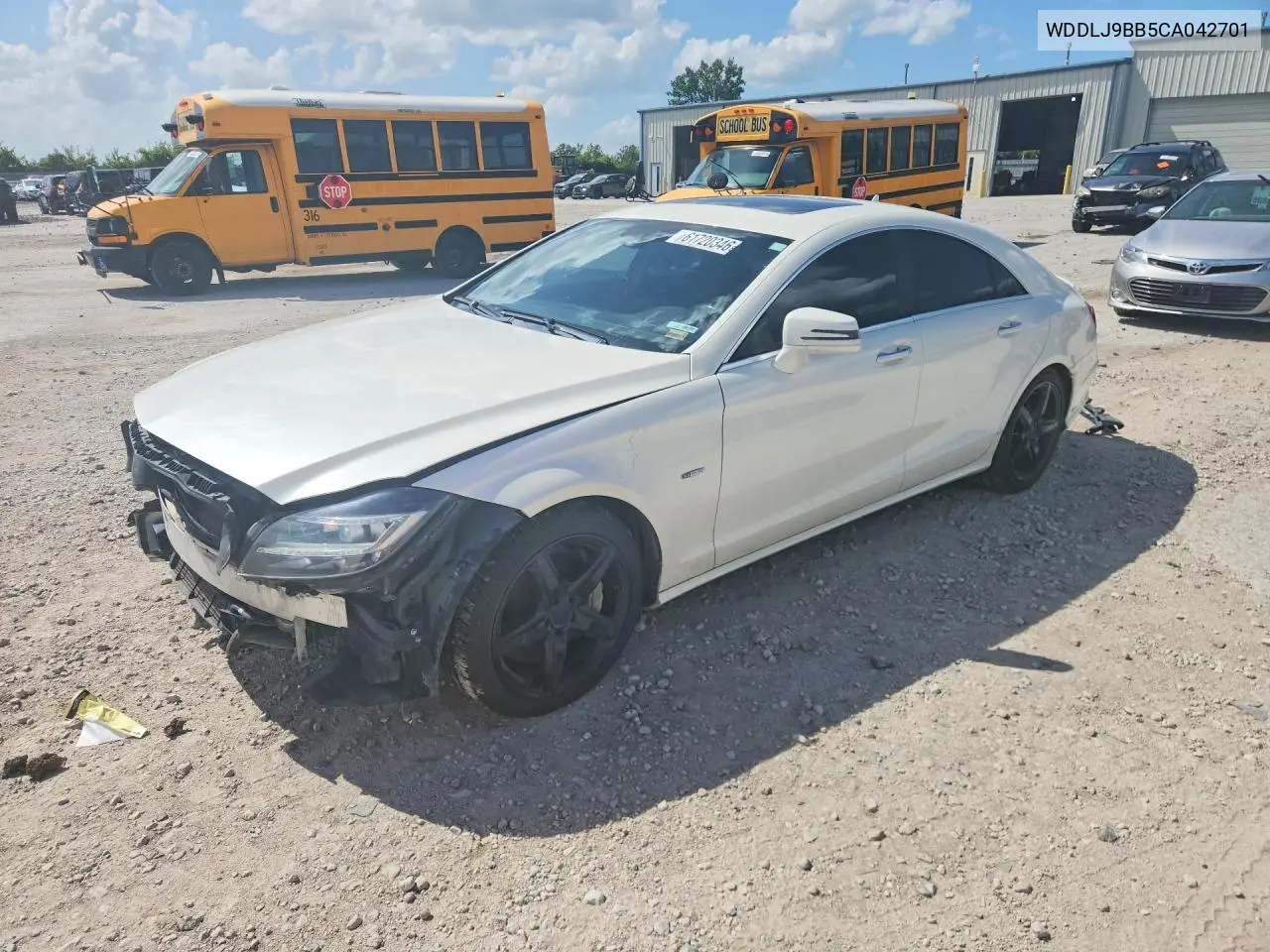 2012 Mercedes-Benz Cls 550 4Matic VIN: WDDLJ9BB5CA042701 Lot: 61720346