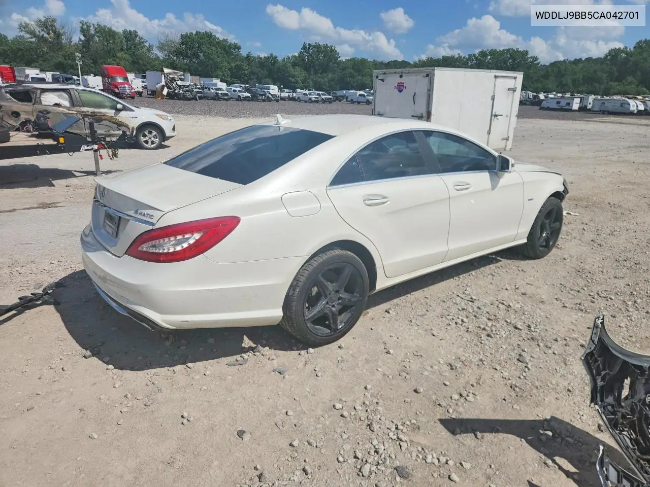2012 Mercedes-Benz Cls 550 4Matic VIN: WDDLJ9BB5CA042701 Lot: 61720346
