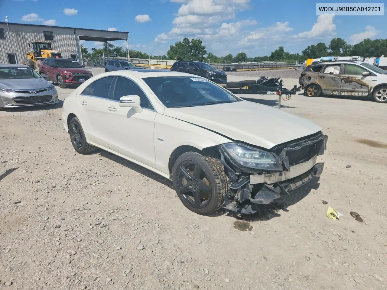 2012 Mercedes-Benz Cls 550 4Matic VIN: WDDLJ9BB5CA042701 Lot: 61720346