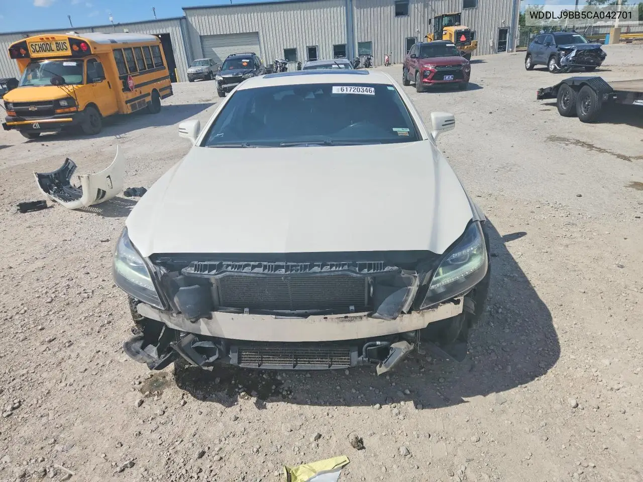 2012 Mercedes-Benz Cls 550 4Matic VIN: WDDLJ9BB5CA042701 Lot: 61720346