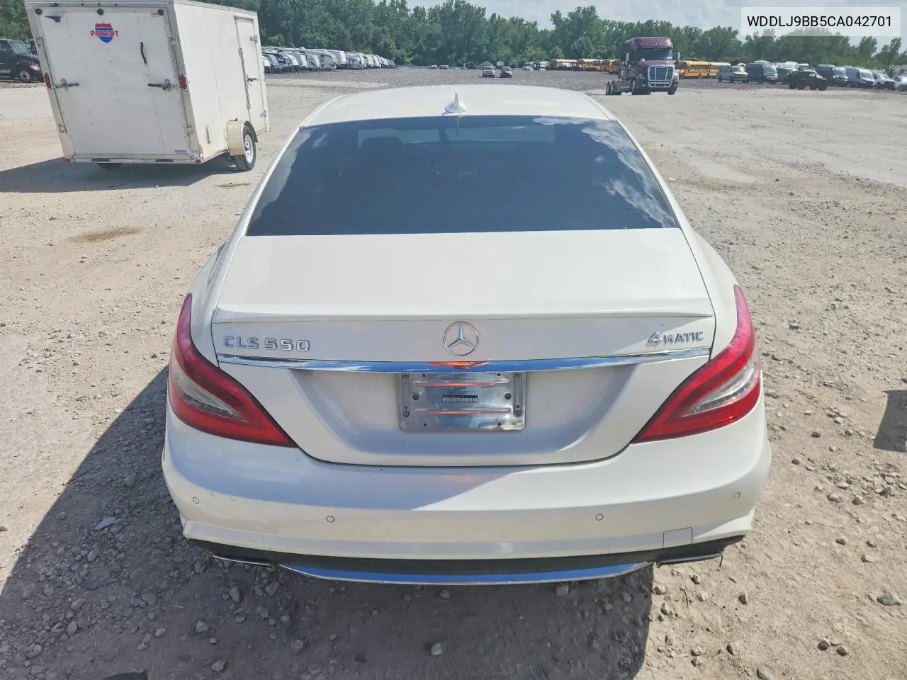 2012 Mercedes-Benz Cls 550 4Matic VIN: WDDLJ9BB5CA042701 Lot: 61720346