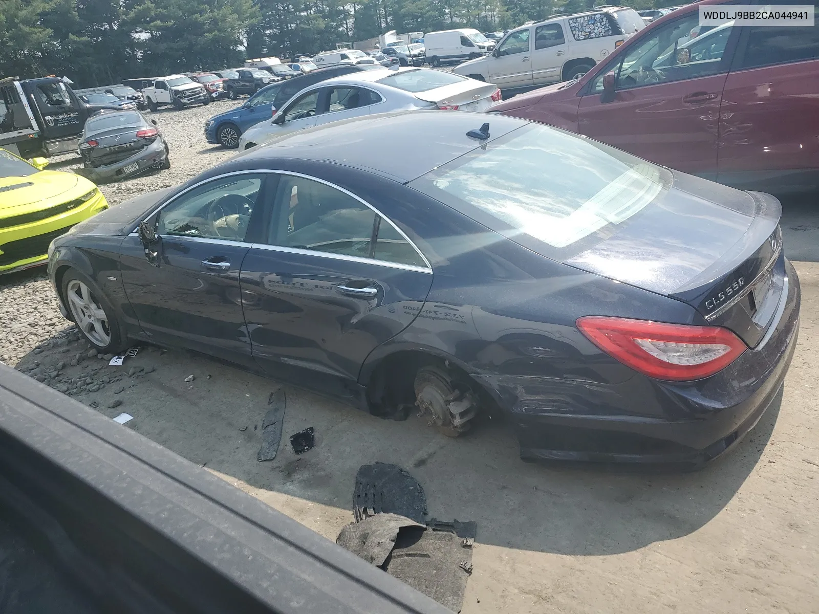 2012 Mercedes-Benz Cls 550 4Matic VIN: WDDLJ9BB2CA044941 Lot: 65229584