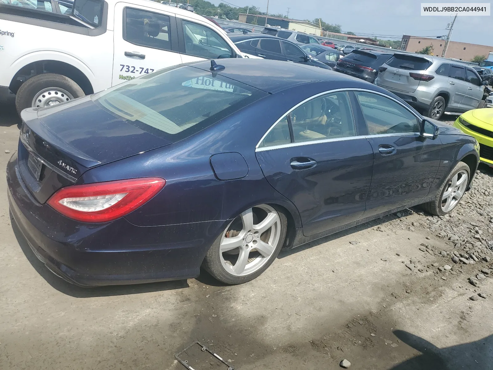 2012 Mercedes-Benz Cls 550 4Matic VIN: WDDLJ9BB2CA044941 Lot: 65229584