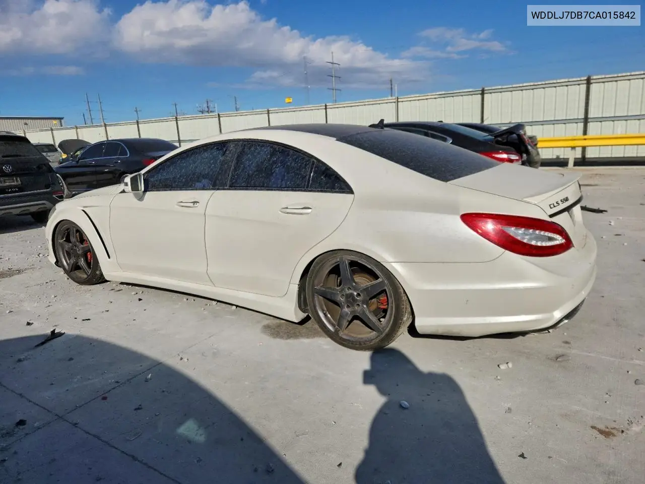 2012 Mercedes-Benz Cls 550 VIN: WDDLJ7DB7CA015842 Lot: 98938795