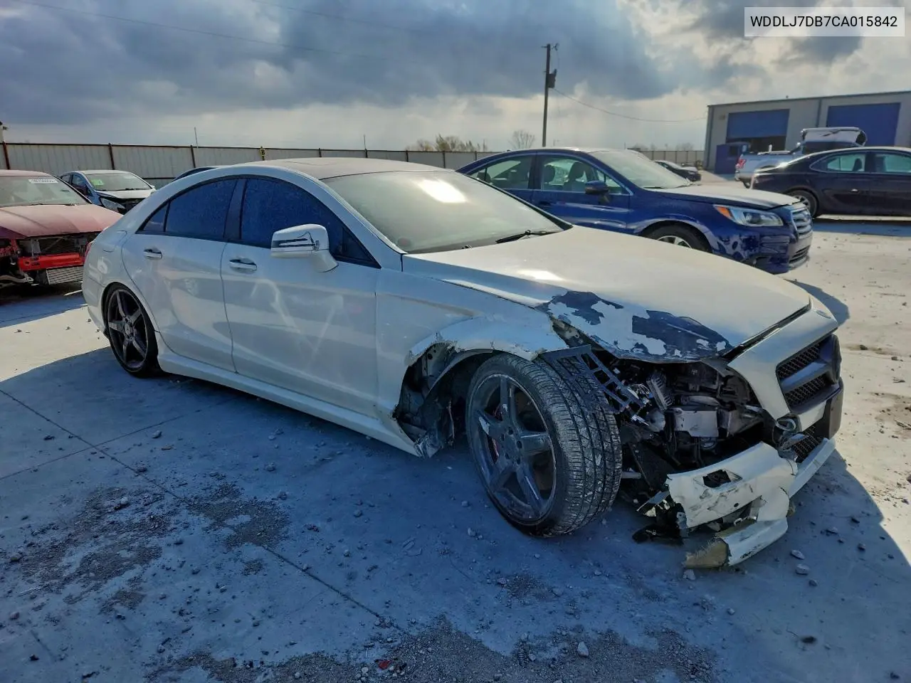 2012 Mercedes-Benz Cls 550 VIN: WDDLJ7DB7CA015842 Lot: 98938795