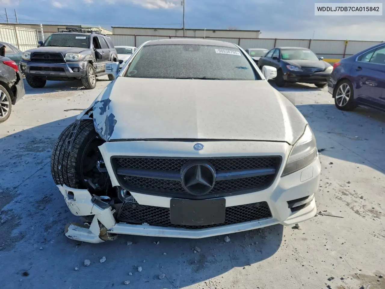 2012 Mercedes-Benz Cls 550 VIN: WDDLJ7DB7CA015842 Lot: 98938795