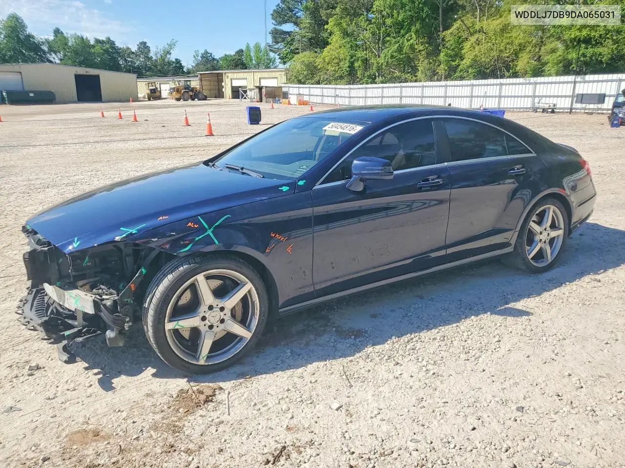 2013 Mercedes-Benz Cls 550 VIN: WDDLJ7DB9DA065031 Lot: 50454816