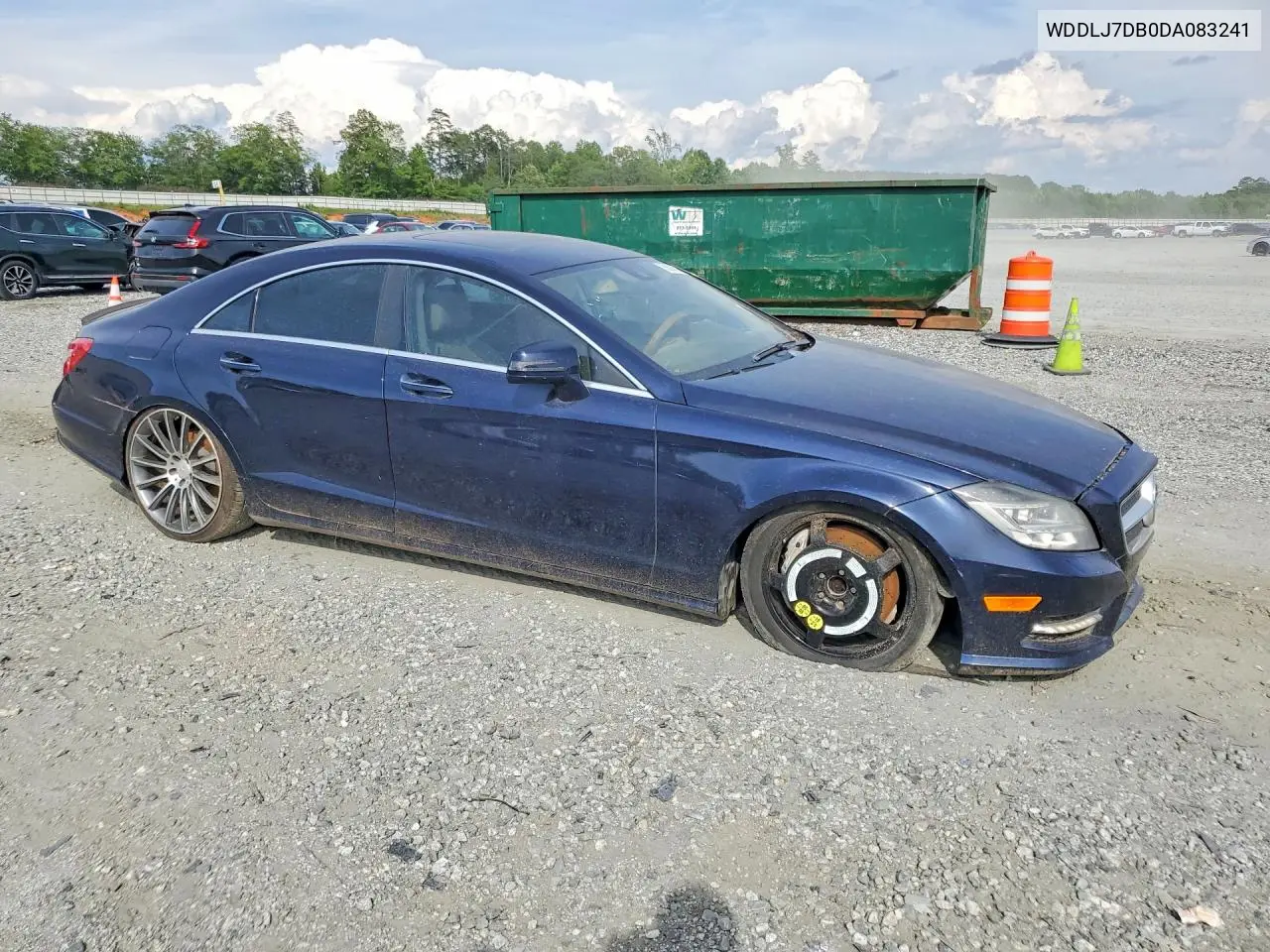 2013 Mercedes-Benz Cls 550 VIN: WDDLJ7DB0DA083241 Lot: 55604126
