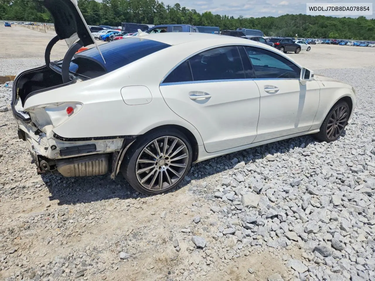 2013 Mercedes-Benz Cls 550 VIN: WDDLJ7DB8DA078854 Lot: 55788166