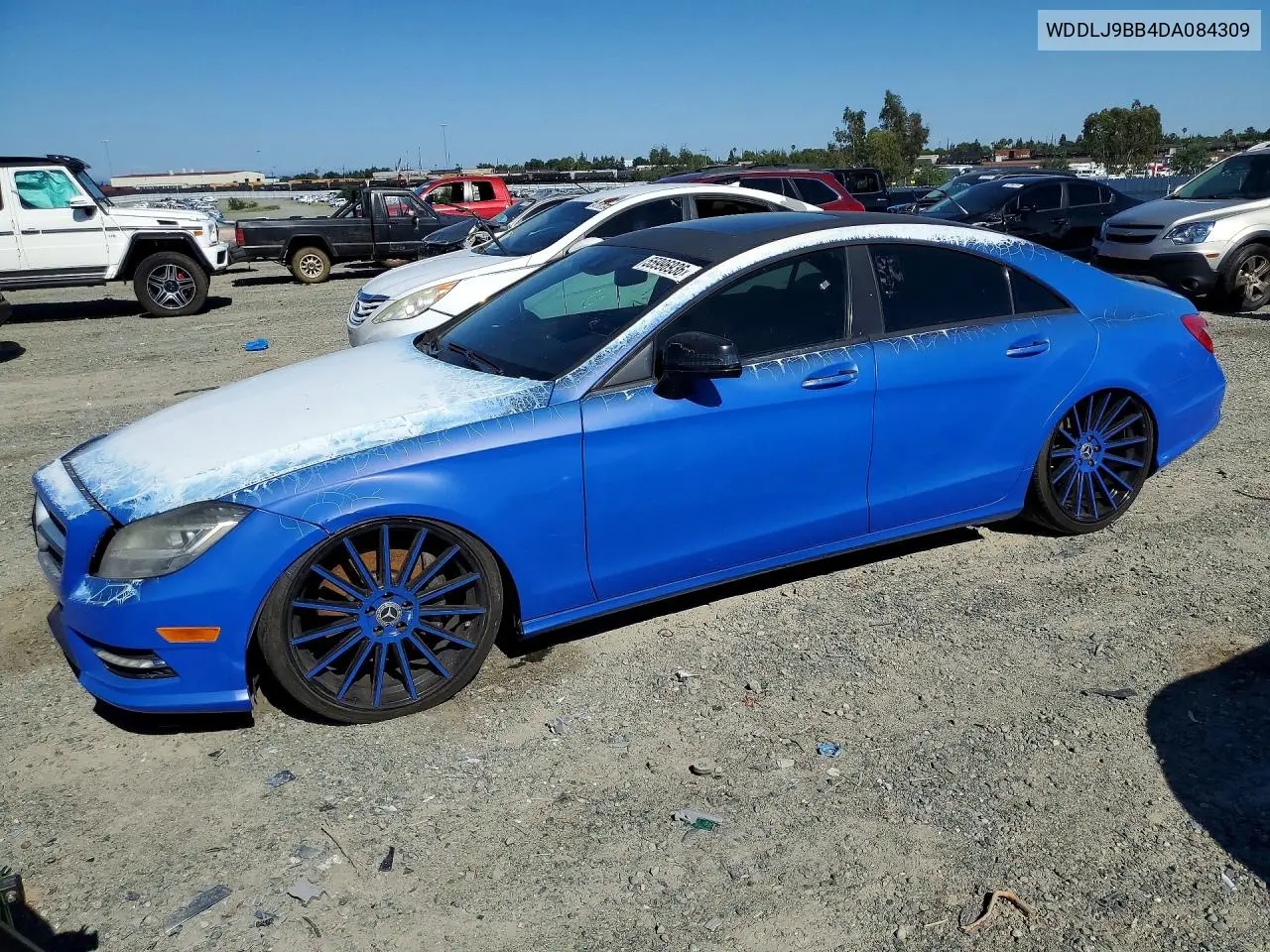 2013 Mercedes-Benz Cls 550 4Matic VIN: WDDLJ9BB4DA084309 Lot: 55996936
