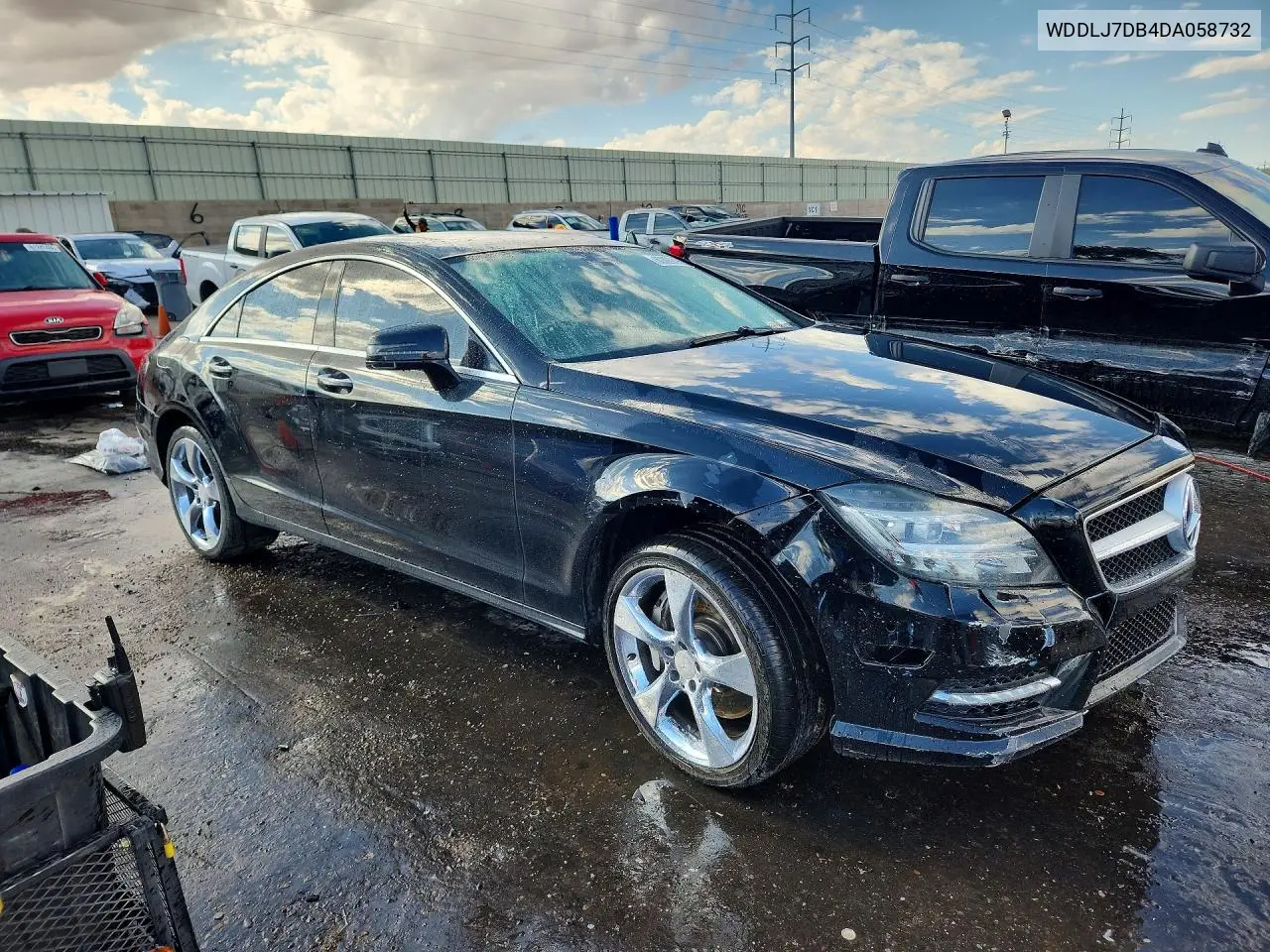 2013 Mercedes-Benz Cls 550 VIN: WDDLJ7DB4DA058732 Lot: 60399496