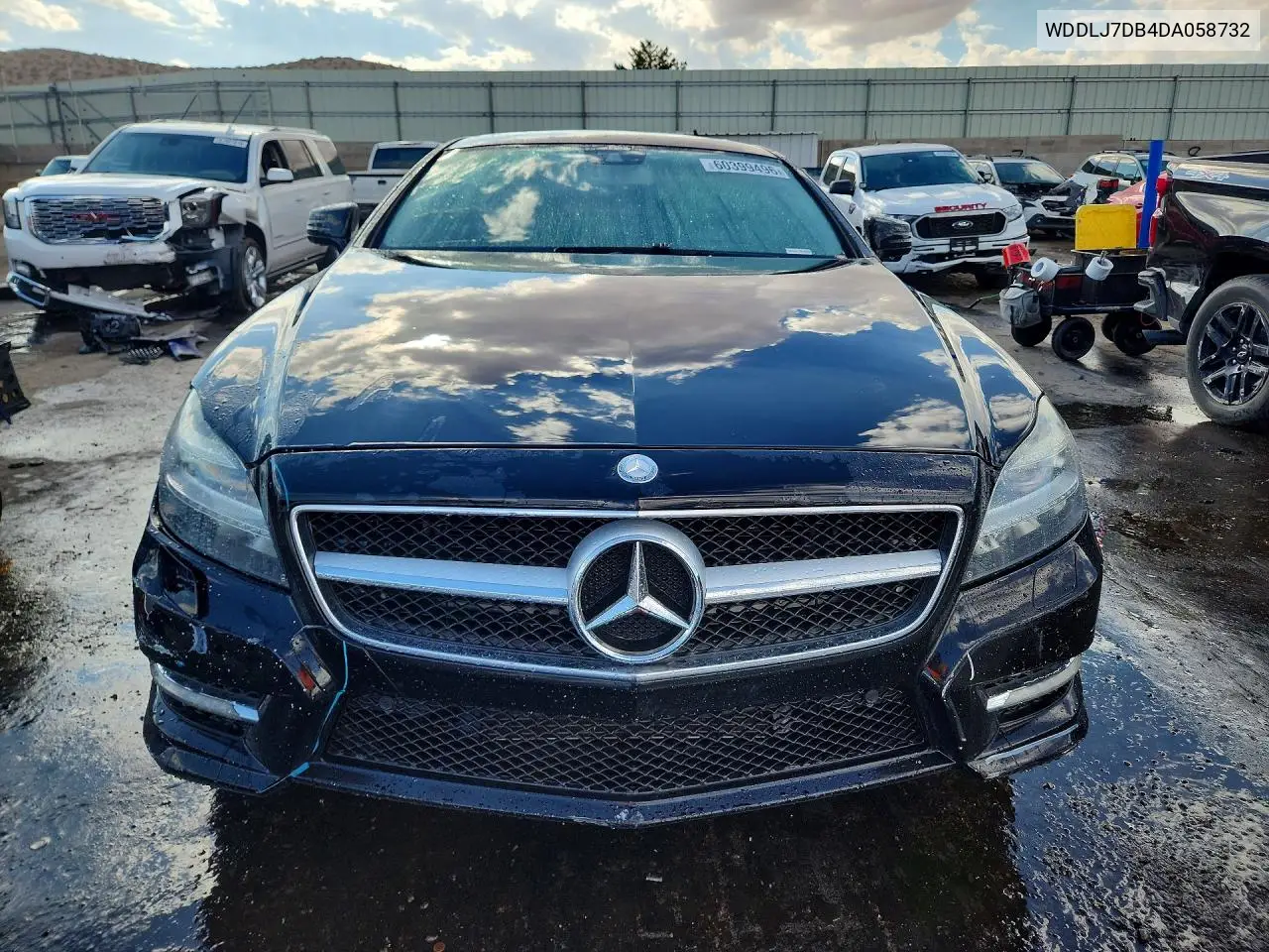 2013 Mercedes-Benz Cls 550 VIN: WDDLJ7DB4DA058732 Lot: 60399496