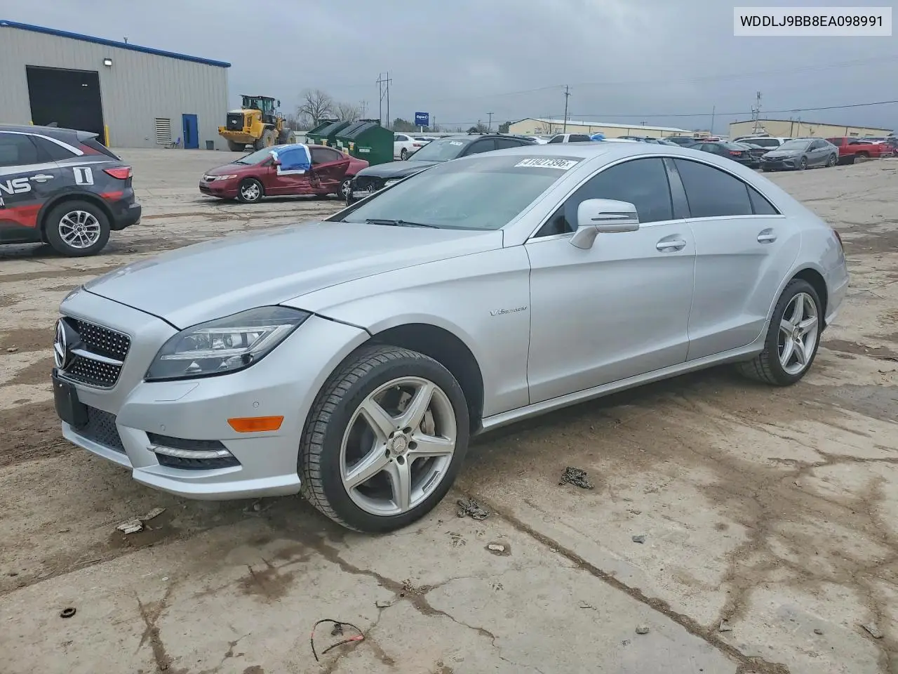 2014 Mercedes-Benz Cls 550 4Matic VIN: WDDLJ9BB8EA098991 Lot: 41927396