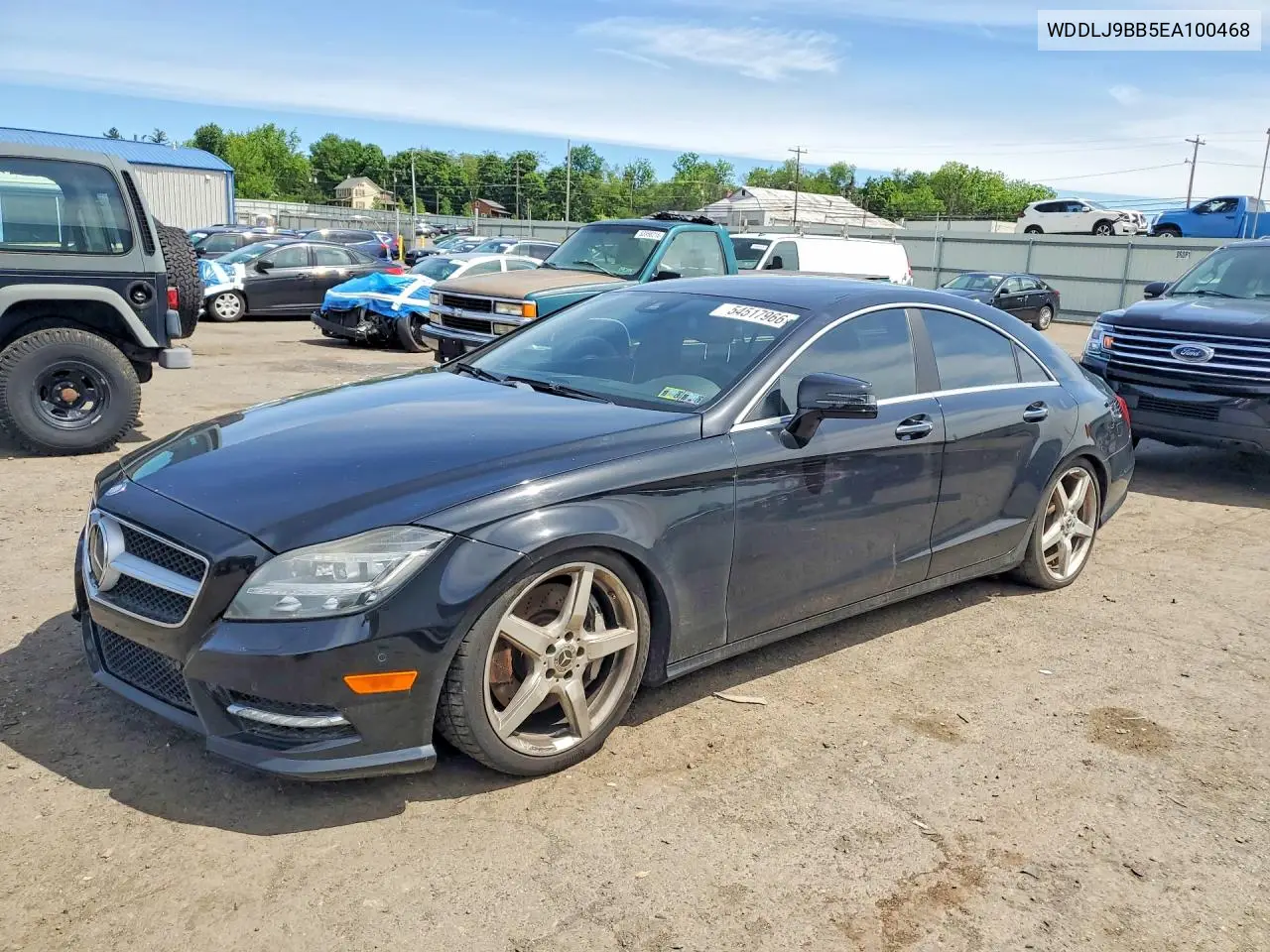 2014 Mercedes-Benz Cls 550 4Matic VIN: WDDLJ9BB5EA100468 Lot: 54517966