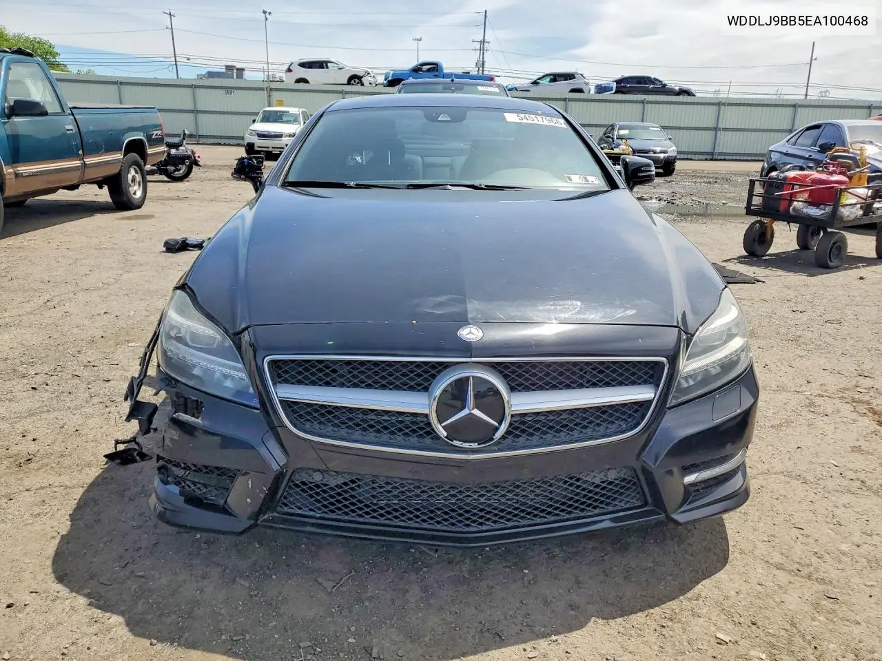 2014 Mercedes-Benz Cls 550 4Matic VIN: WDDLJ9BB5EA100468 Lot: 54517966