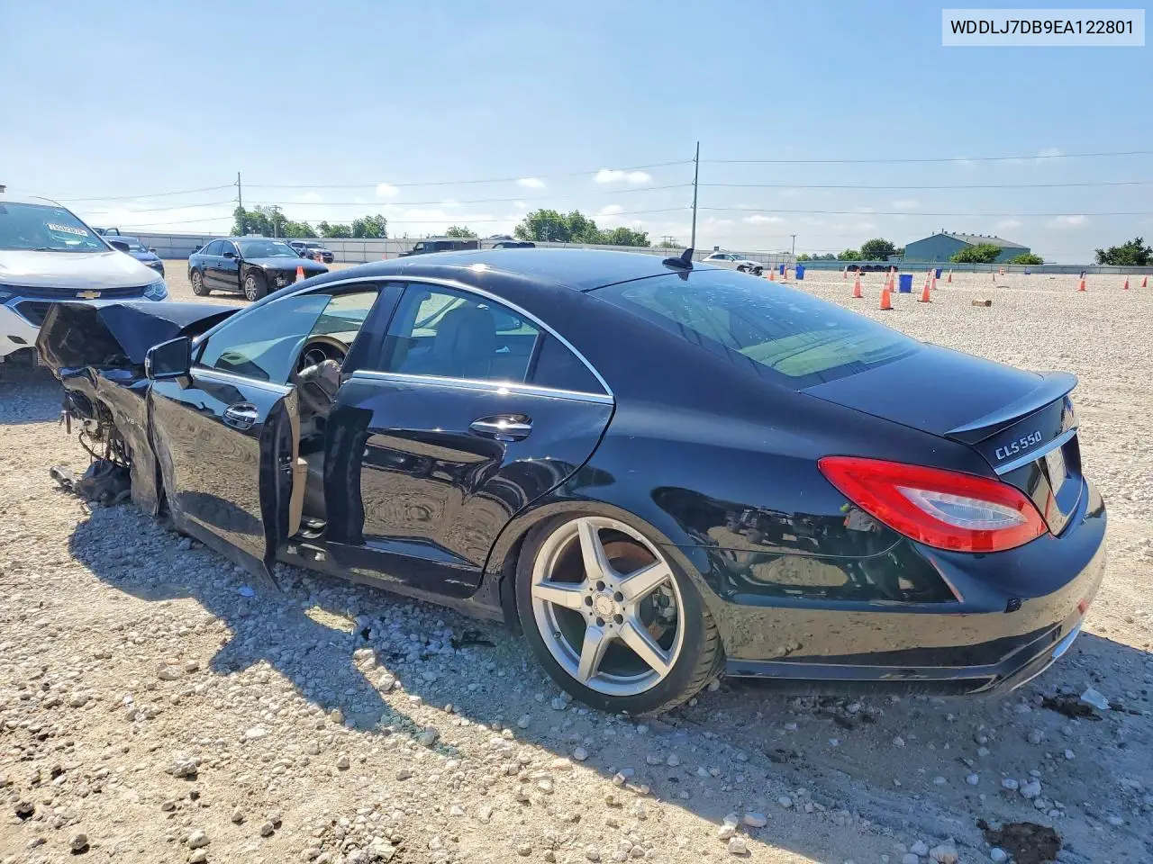 2014 Mercedes-Benz Cls 550 VIN: WDDLJ7DB9EA122801 Lot: 54733916