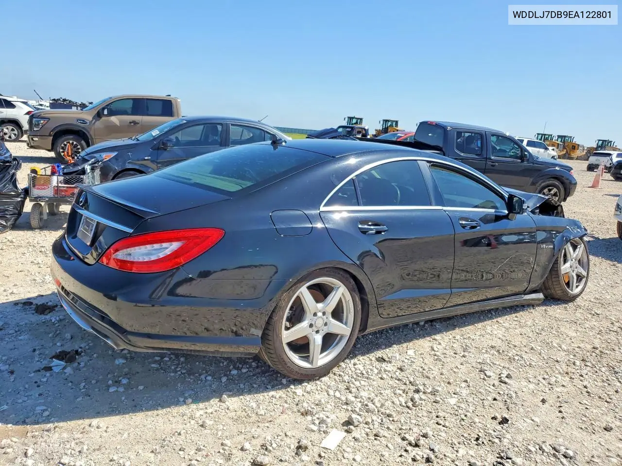 2014 Mercedes-Benz Cls 550 VIN: WDDLJ7DB9EA122801 Lot: 54733916