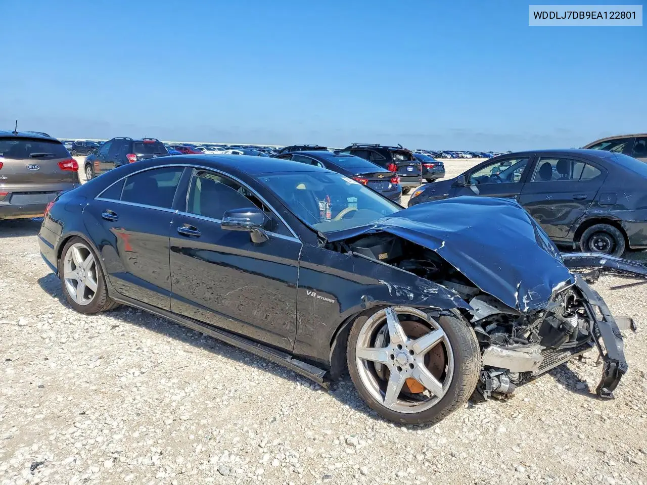 2014 Mercedes-Benz Cls 550 VIN: WDDLJ7DB9EA122801 Lot: 54733916