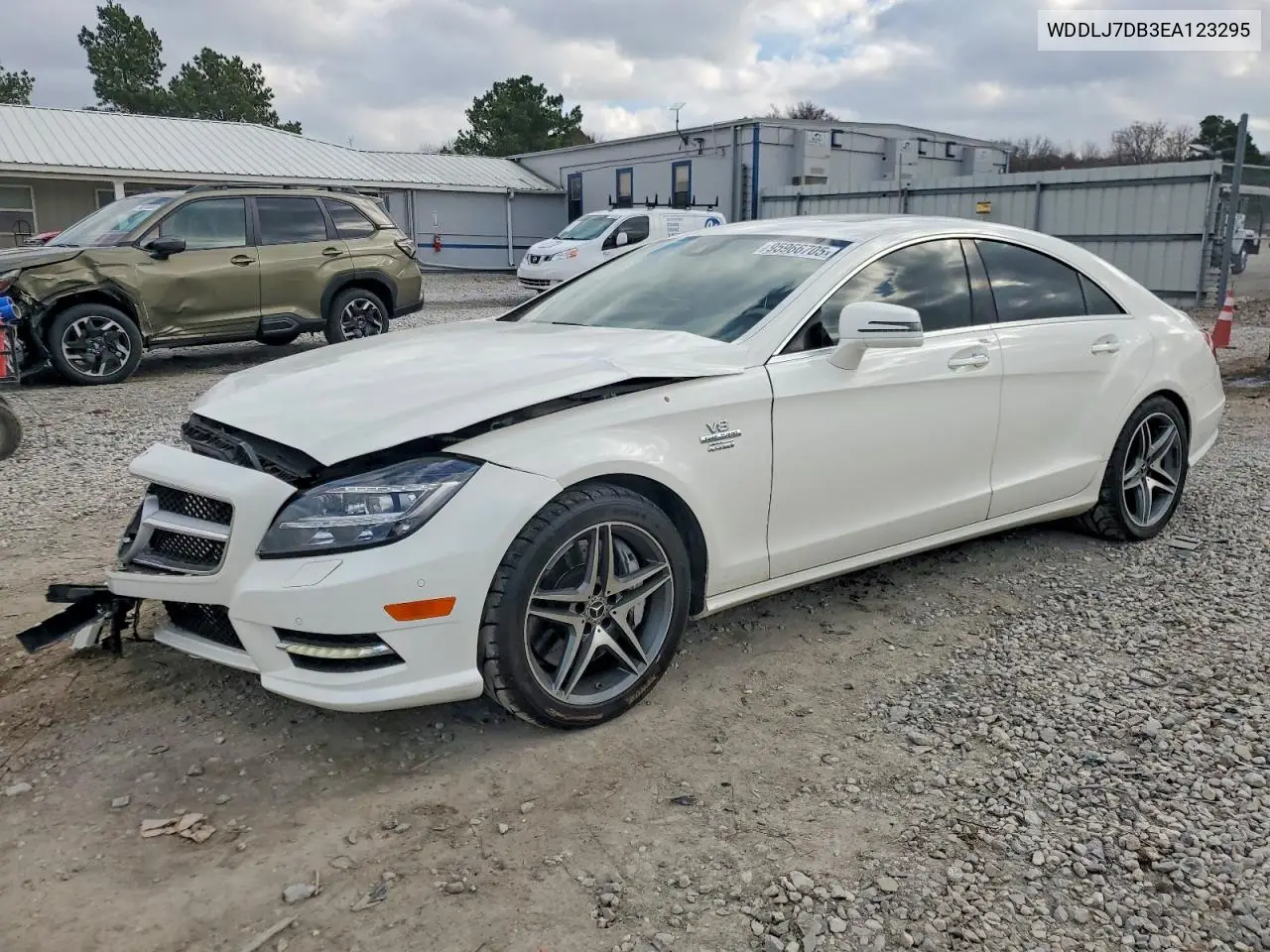 2014 Mercedes-Benz Cls 550 VIN: WDDLJ7DB3EA123295 Lot: 54975856