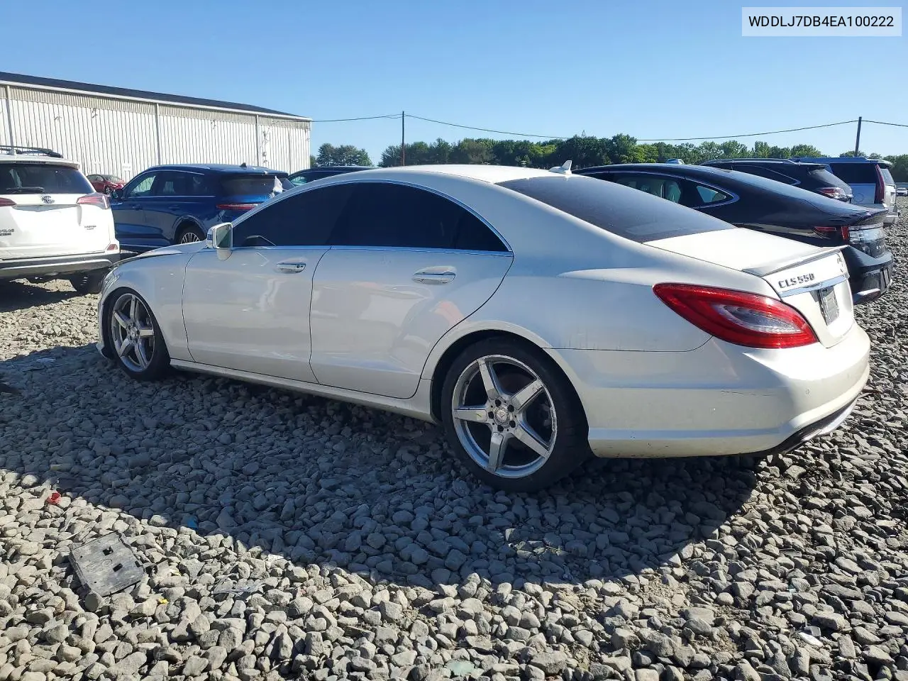 2014 Mercedes-Benz Cls 550 VIN: WDDLJ7DB4EA100222 Lot: 55961886