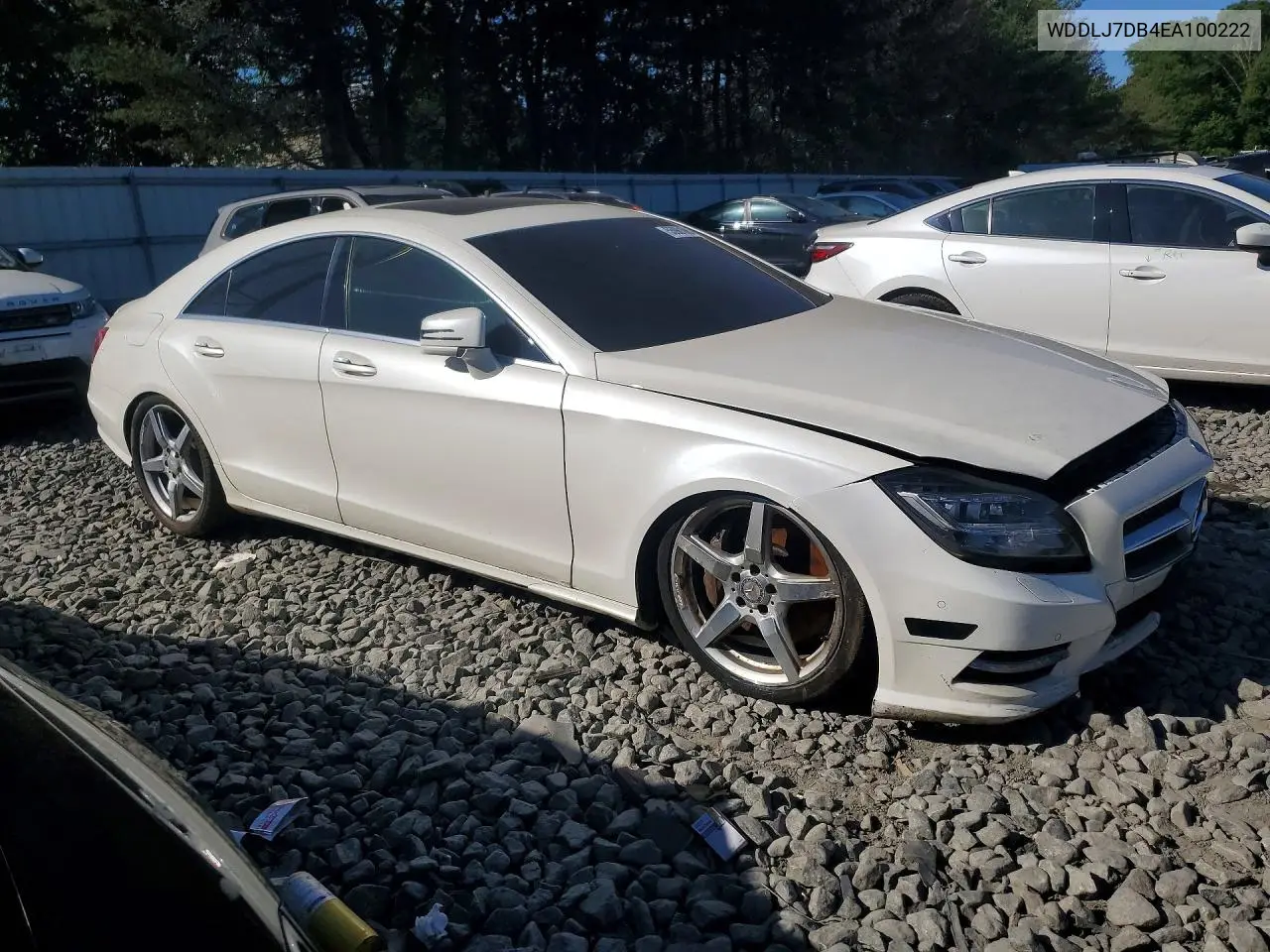 2014 Mercedes-Benz Cls 550 VIN: WDDLJ7DB4EA100222 Lot: 55961886