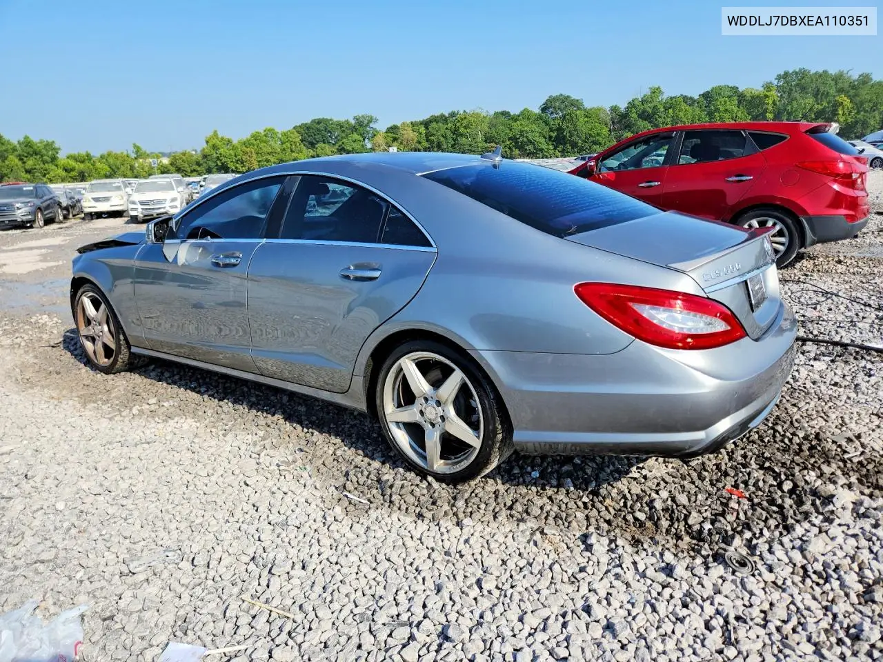 2014 Mercedes-Benz Cls 550 VIN: WDDLJ7DBXEA110351 Lot: 59088166