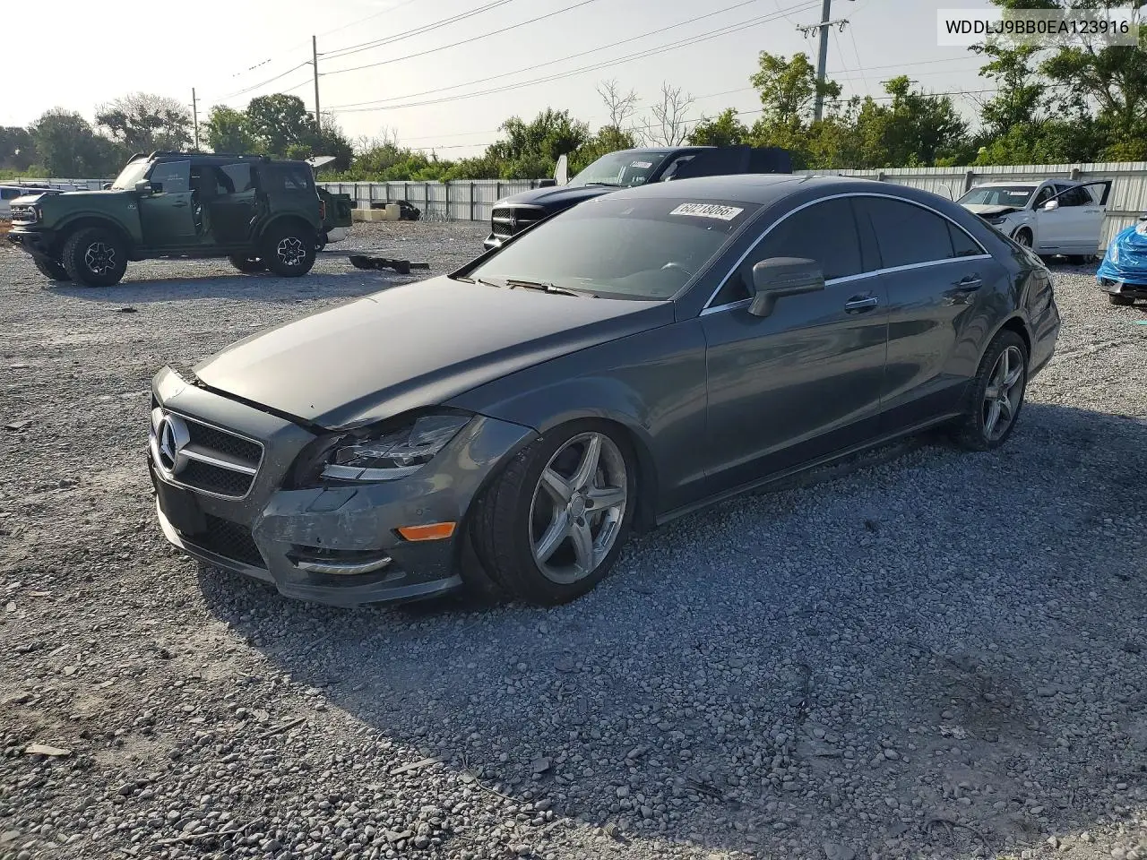 2014 Mercedes-Benz Cls 550 4Matic VIN: WDDLJ9BB0EA123916 Lot: 60218066