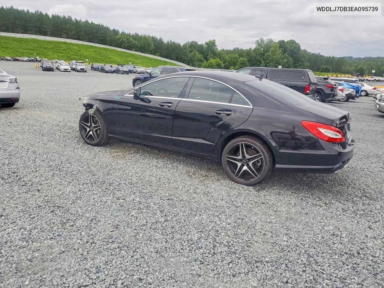 2014 Mercedes-Benz Cls 550 VIN: WDDLJ7DB3EA095739 Lot: 60462346