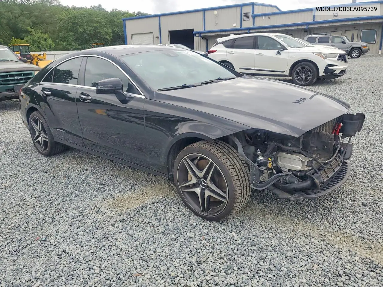 2014 Mercedes-Benz Cls 550 VIN: WDDLJ7DB3EA095739 Lot: 60462346