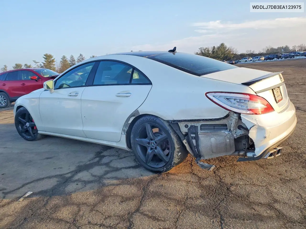 2014 Mercedes-Benz Cls 550 VIN: WDDLJ7DB3EA123975 Lot: 76765265