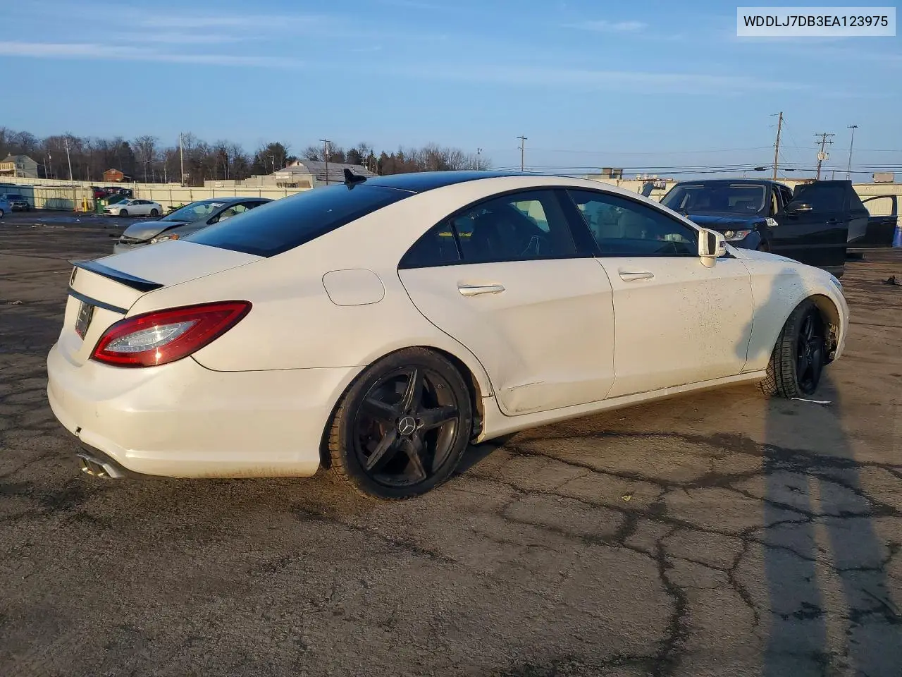 2014 Mercedes-Benz Cls 550 VIN: WDDLJ7DB3EA123975 Lot: 76765265