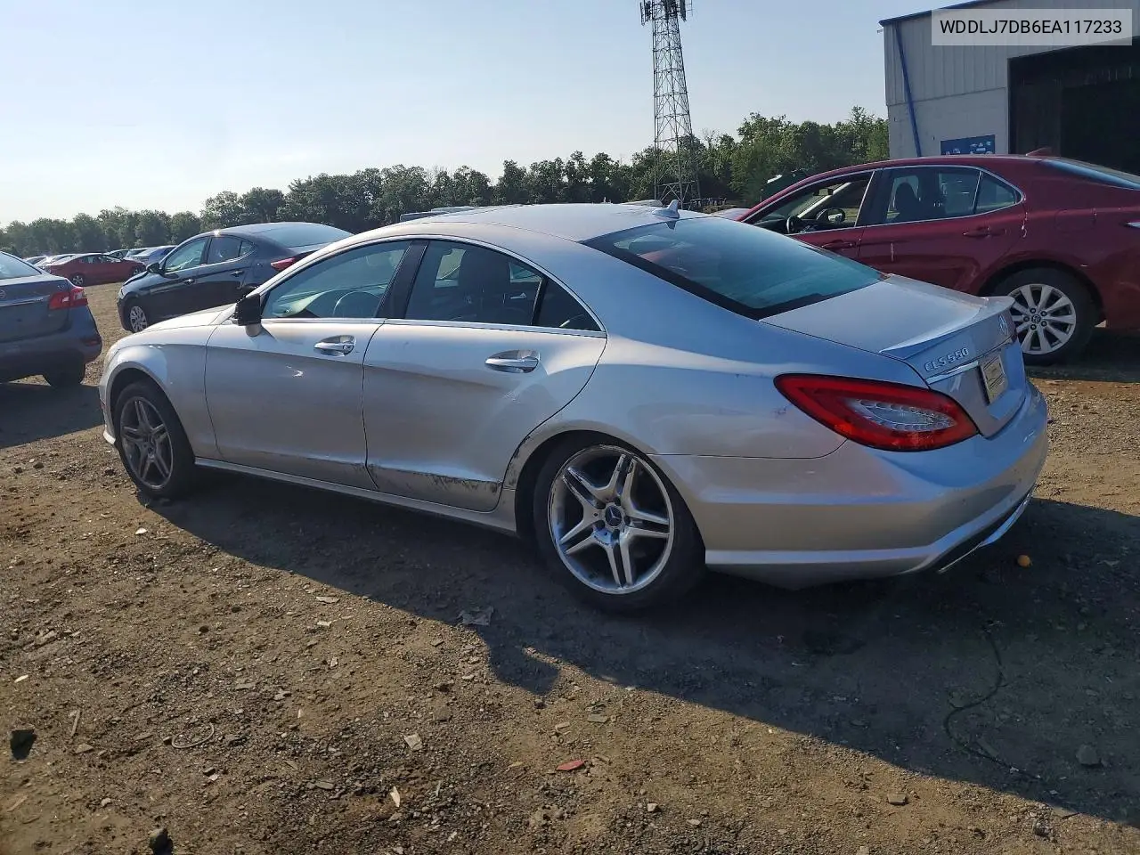 2014 Mercedes-Benz Cls 550 VIN: WDDLJ7DB6EA117233 Lot: 85627765